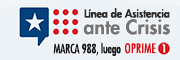 Línea de asistencia ante crisis - MARCA 988 Y LUEGO PRESIONA 1