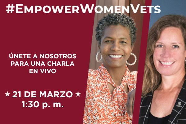 Sintoniza Live en Instagram mientras los veteranas del ejército hablan sobre sus vidas como mujeres soldados