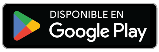 Insignia de Google Play transparente