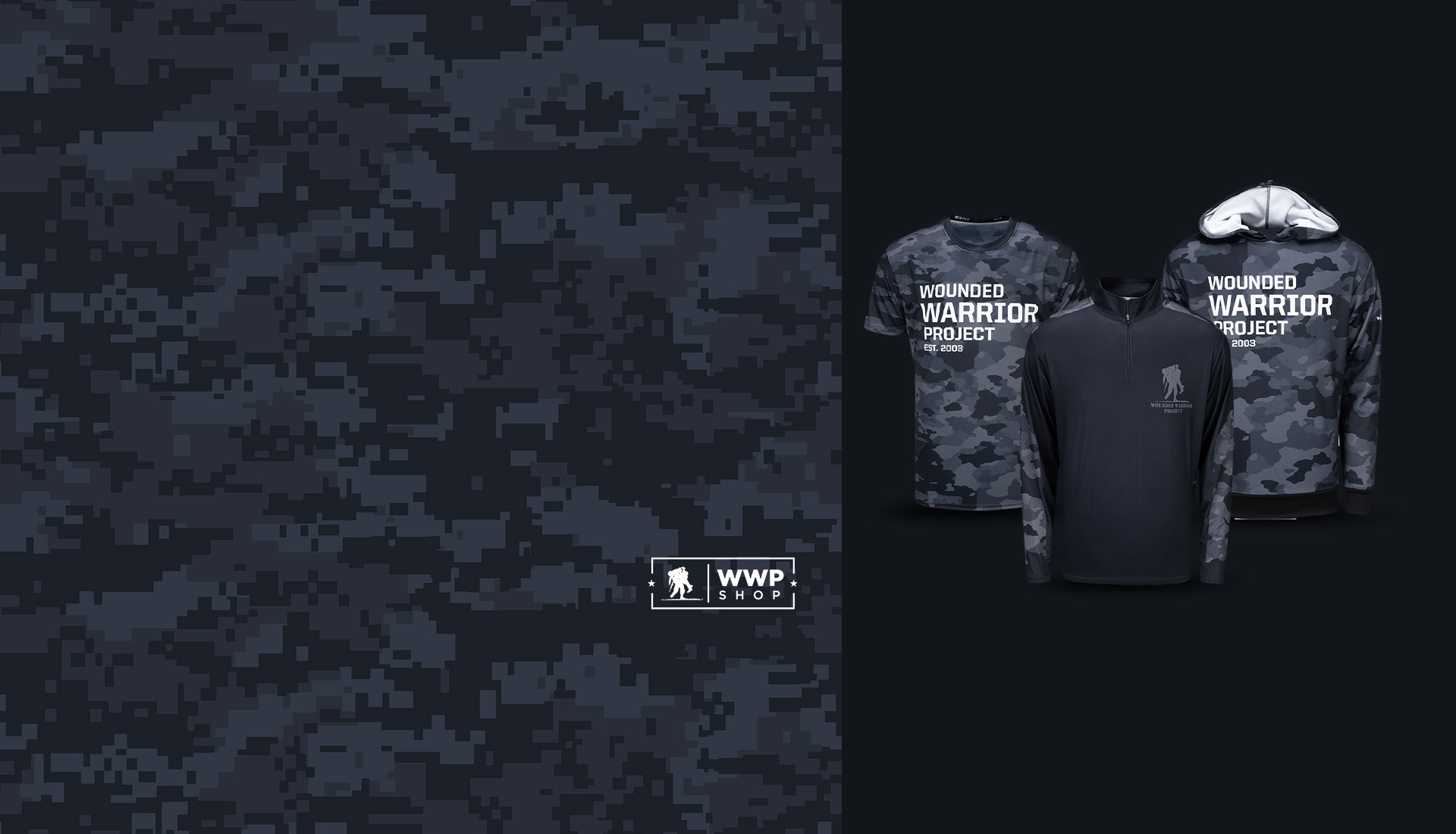 Support WWP in All New Camo Apparel